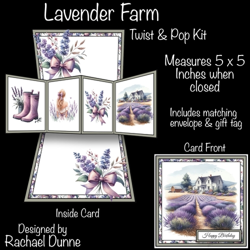 Lavender Farm Twist and Pop Kit