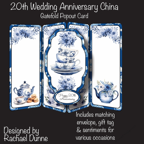 20th Anniversary China Gatefold Popout