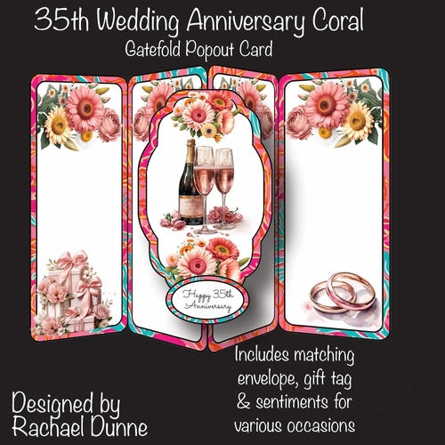 35th Anniversary Coral Gatefold Popout
