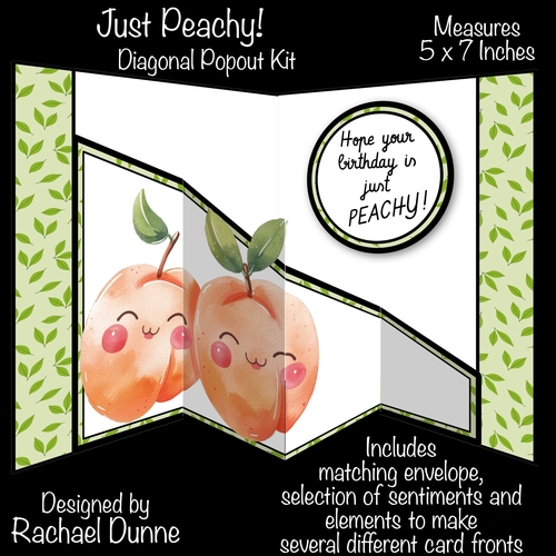 Just Peachy! Diagonal Popout Kit