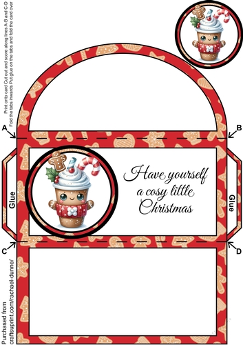 Coffee Loving Christmas Money Wallet