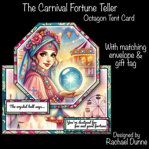 The Fortune Teller Octagon Tent Card