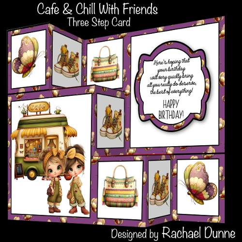 Cafe And Chill With Friends Three Step Mini Kit
