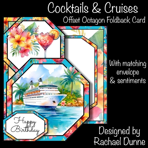 Cocktails & Cruises Offset Octagon 5 x 7 Mini Kit
