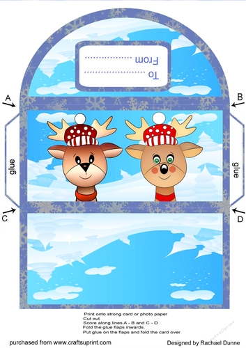 Reindeer Money Wallet