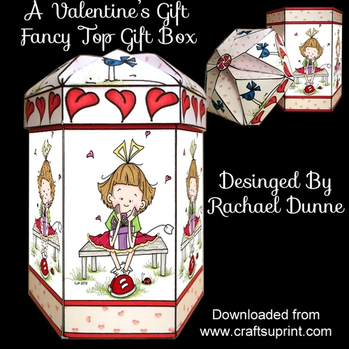 A Valentines Gift Fancy Top Box