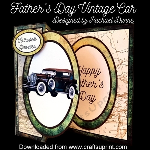 Fathers Day Vintage Z Fold