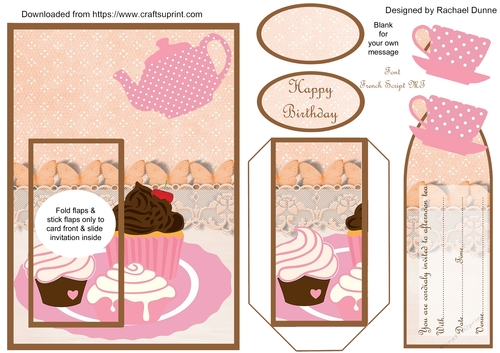 Invitation To Afternoon Tea