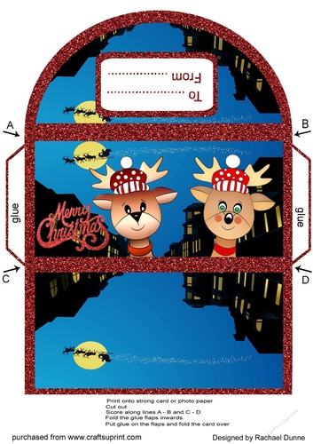 Urban Reindeer Money Wallet