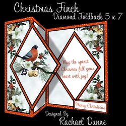 Christmas Finch DFB 5 x 7