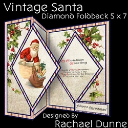 Vintage Santa DFB 5 x 7