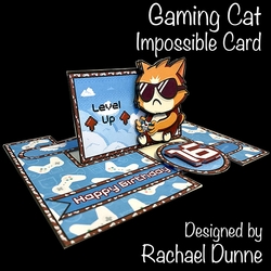 Gamer Cat Impossible Card