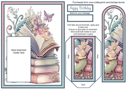 Birthday Fairy Bookmark Card