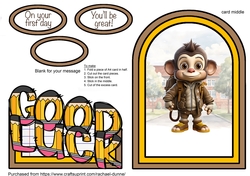 Good Luck Little Monkey