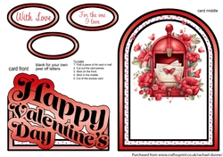 Valentine Mail Box Cutaway Arch