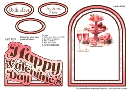 Valentine Afternoon Tea Cutaway Arch