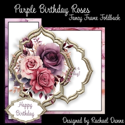 Purple Birthday Roses