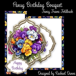 Pretty Pansy Birthday Bouquet
