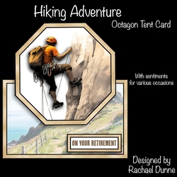 Climbing Adventure Octagon Tent Card