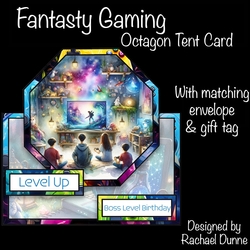 Fantasy Gaming Octagon Tent Card
