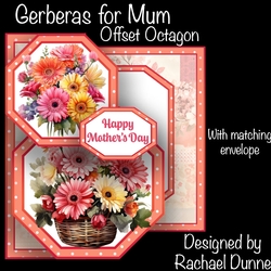 Gerberas for Mum Offset Octagon Foldback