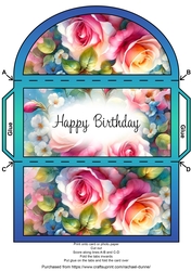 June Birth Flower Money Wallet