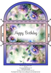 September Birth Flower Money Wallet