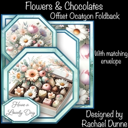 Flowers & Chocolates Offset Octagon