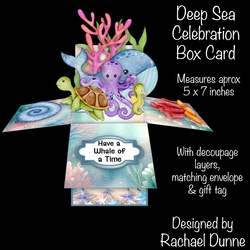 Deep Sea Celebration Box Card