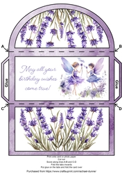 Lavender Fairies Money Wallet