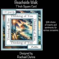 Beachside Walk 7 Inch Square