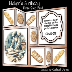 Bakers Birthday Three Step Card