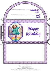 Sploshy Rainbow Girl Money Wallet