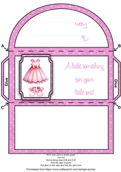 Tiny Baby Girl Clothes Money Wallet