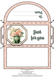 A Rosy Posy Money Wallet
