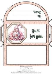 Rose Gnome Money Wallet