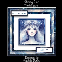 Shining Star 7 Inch Square