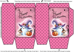 Happy Halloween Ghostie Mini Gift Bag
