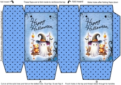 Ghostie on a Swing Mini Gift Bag