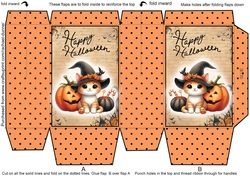 Witches Kitty Mini Gift Bag