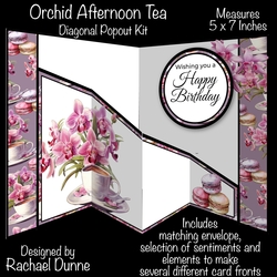Orchid Afternoon Tea Diagonal Popout Kit