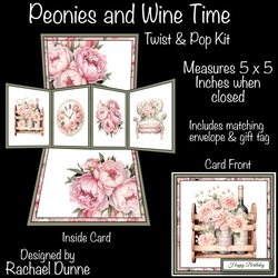 Peonies and Wine Time Twist and Pop Kit