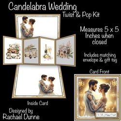 Candelabra Wedding Twist & Pop Kit