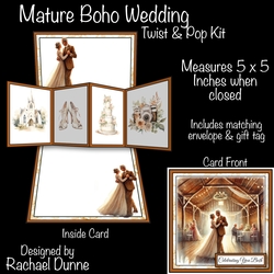 Mature Boho Wedding Twist & Pop Kit