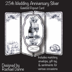 25th Anniversary Silver Gatefold Popout