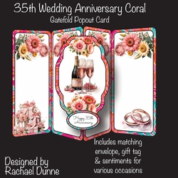 35th Anniversary Coral Gatefold Popout