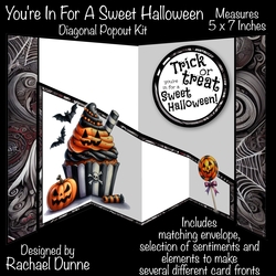 Youre In For A Sweet Halloween Diagonal Popout Kit