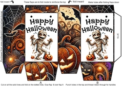 Halloween Mummy Mini Gift Bag