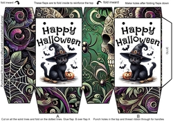 Black Cats Bring Good Luck Mini Gift Bag