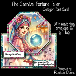 The Fortune Teller Octagon Tent Card